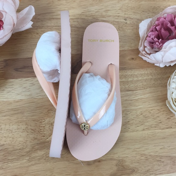 Tory Burch Pink Flip Flop Sandals 5M - Picture 3 of 8